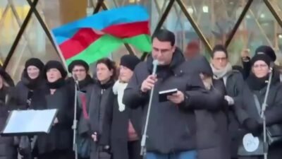 Azerbaycan'ın Dağlık Karabağ Bölgesi'ndeki Hocalı'da 34 yıl önce yaşanan katliamda