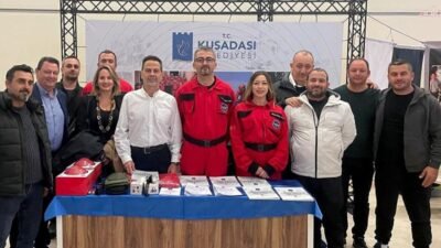 Kuşadası Belediyesi’nin personel arasından gönüllülük esasına göre oluşturduğu hafif düzey