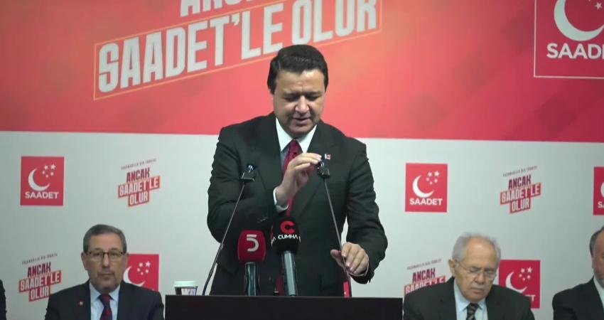 Saadet Partisi Genel Başkanı Mahmut Arıkan, kamu bankalarının mobil uygulamalarında