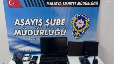 Malatya İl Emniyet Müdürlüğü Asayiş ve İstihbarat Şube Müdürlükleri ekiplerince,