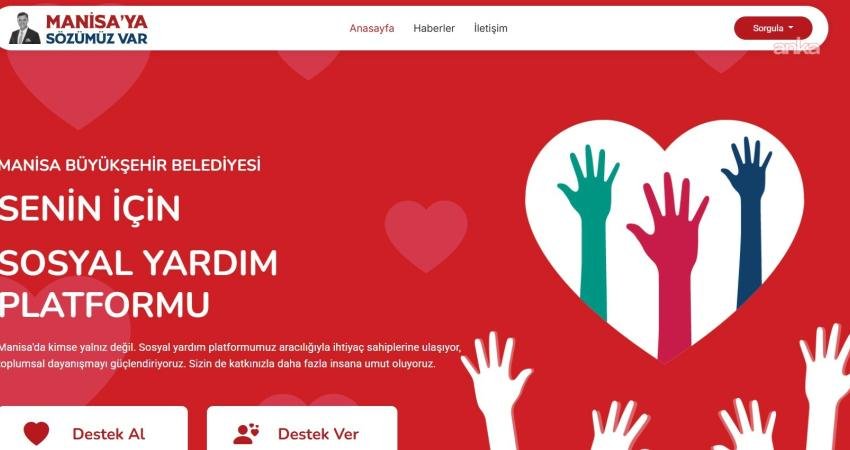 Manisa Büyükşehir Belediyesi, "Senin İçin" platformu kapsamında hayata geçirdiği "Askıda