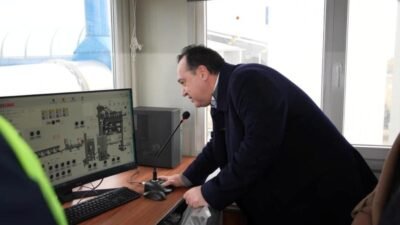 Manisa Büyükşehir Belediyesi, Salihli’de kurulan Sıcak Asfalt Plent Tesisi ile