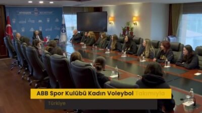 Ankara Büyükşehir Belediye Başkanı Mansur Yavaş, TVF Kadınlar 2. Ligi