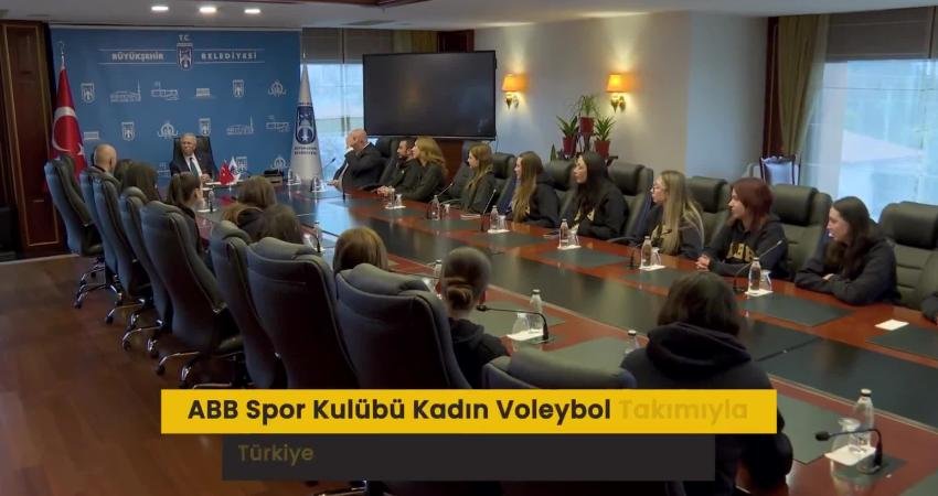 Ankara Büyükşehir Belediye Başkanı Mansur Yavaş, TVF Kadınlar 2. Ligi