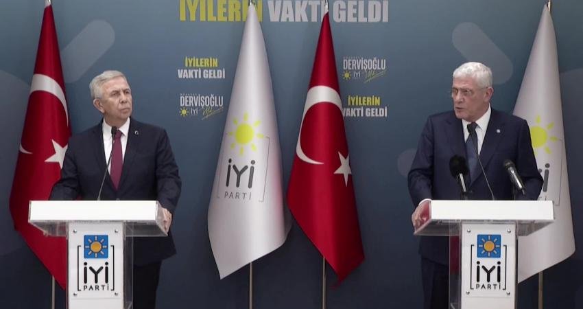 Ankara Büyükşehir Belediye (ABB) Başkanı Mansur Yavaş, İYİ Parti Genel