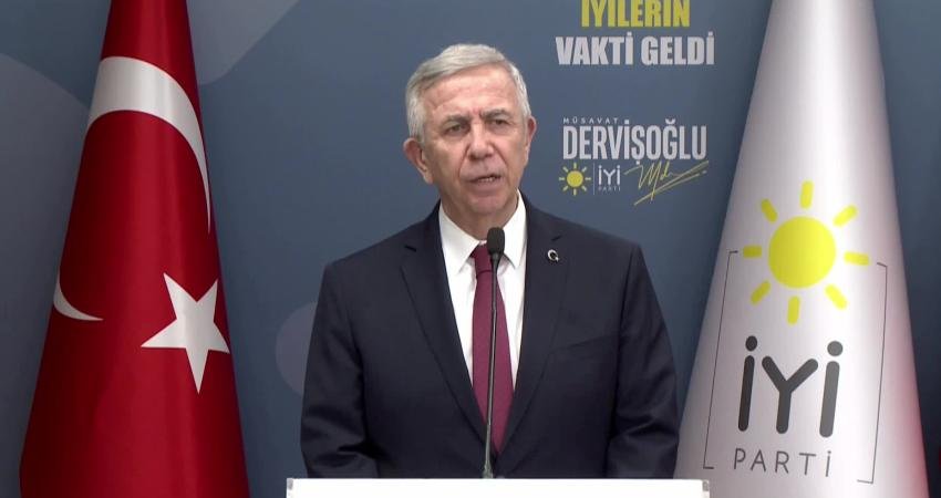 Ankara Büyükşehir Belediye (ABB) Başkanı Mansur Yavaş, İYİ Parti Genel