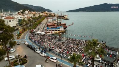 Marmaris Belediyesi, ramazan ayı boyunca merkeze uzak mahallelerde iftar sofraları