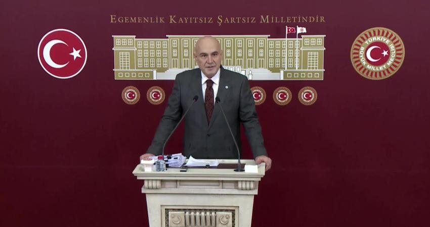 İYİ Parti Grup Başkanvekili ve Balıkesir Milletvekili Turhan Çömez,  dün TBMM
