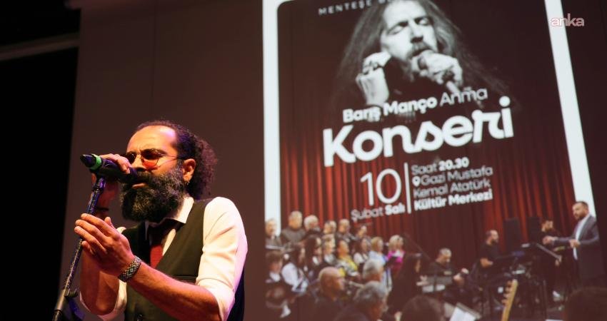 Menteşe Belediyesi, Anadolu Rock müziğinin önemli ismi Barış Manço’yu Gazi Mustafa