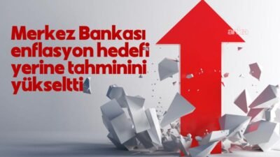 Merkez Bankası enflasyon hedefini değiştirmedi ama tahminin üst sınırını yüzde