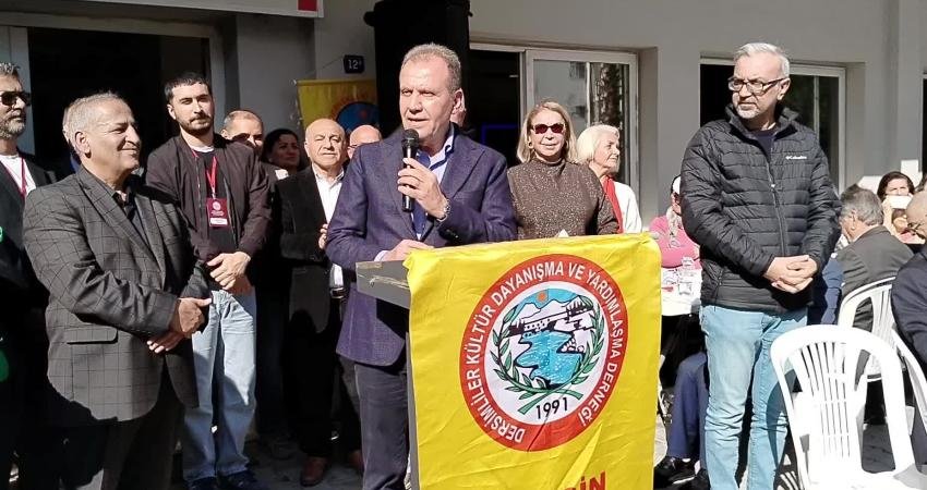 Mersin Büyükşehir Belediye Başkanı Vahap Seçer, Mersin Dersimliler Derneği tarafından