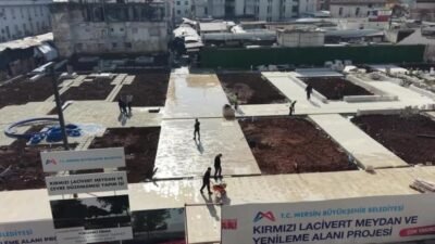 Mersin Büyükşehir Belediyesi Fen İşleri Dairesi Başkanlığı tarafından yürütülen çalışmalarla