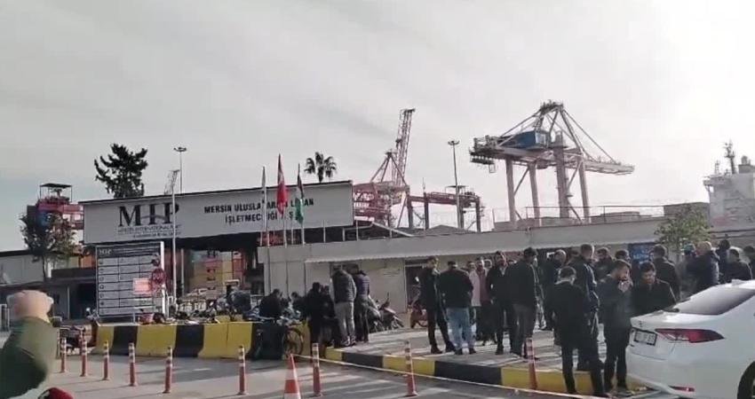 Mersin Limanı’ndaki işçi eyleminde 34. gün geride kaldı Yabancı sermayeli Uluslararası Mersin Limanı İşletmecisi (MIP) bünyesinde taşeron firma