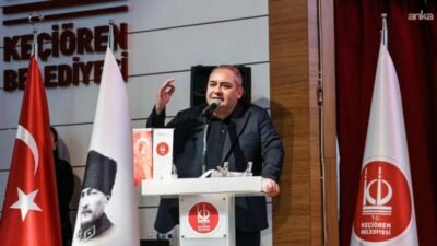 Keçiören Belediye Başkanı Mesut Özarslan, CHP Genel Başkanı Özgür Özel'in