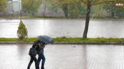 Meteoroloji Genel Müdürlüğü'nden (MGM) yapılan açıklamada, bugün Marmara'nın batısı, Kıyı Ege,