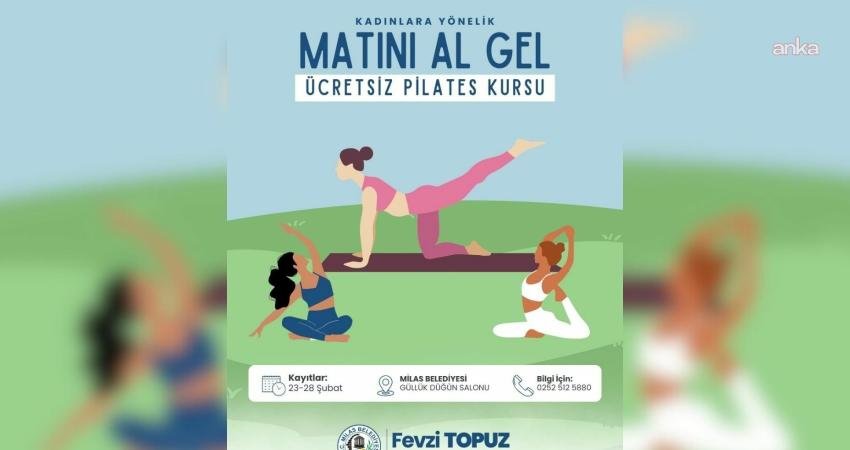 Milas Belediyesi tarafından ilçenin gözde turizm merkezlerinden Güllük’te kadınlara yönelik