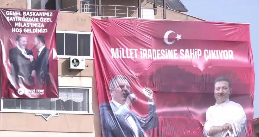 CHP’nin cumhurbaşkanı adayı ve İstanbul Büyükşehir Belediye Başkanı Ekrem İmamoğlu’nun