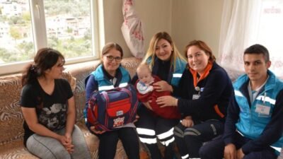 Muğla Büyükşehir Belediyesi, "Hoş Geldin Bebek Yaşama Sırası Sende" projesiyle