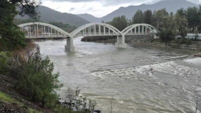 Muğla’nın Dalaman Çayı üzerinde bulunan Akköprü Barajı ve Hidroelektrik Santrali’nde