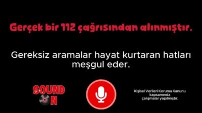 Muğla’da 14 Şubat Sevgililer Günü’nde 112 Acil Çağrı Merkezi’ni arayarak