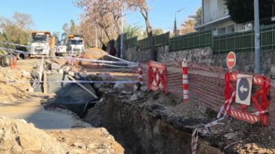 Muğla’nın Bodrum ilçesinde, Muğla Su ve Kanalizasyon İdaresi (MUSKİ) ekiplerince