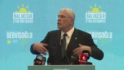  İYİ Parti Genel Başkanı Müsavat Dervişoğlu, "Bizim bir Meclis Başkanımız