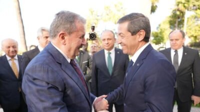 Büyük Birlik Partisi (BBP) Genel Başkanı Mustafa Destici, Kuzey Kıbrıs