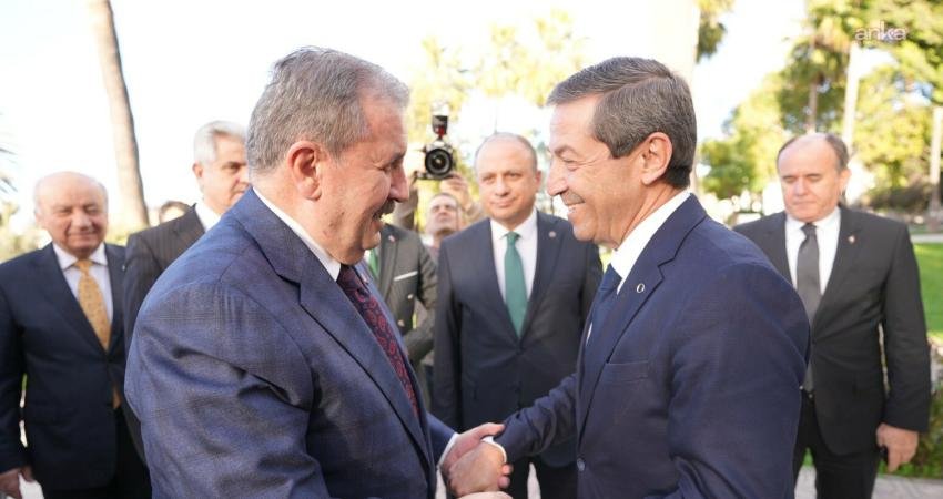 Büyük Birlik Partisi (BBP) Genel Başkanı Mustafa Destici, Kuzey Kıbrıs