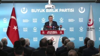 BBP Genel Başkanı Mustafa Destici, terör örgütü PKK lideri Abdullah