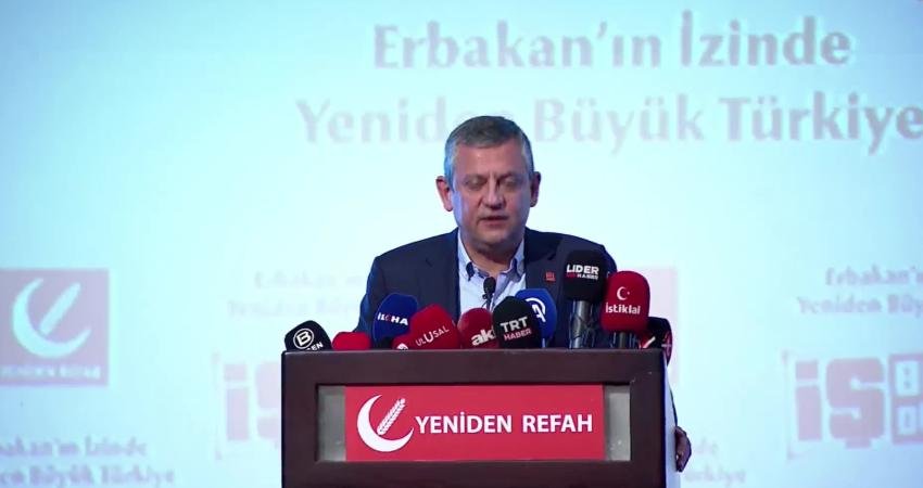 Yeniden Refah Partisi'nin Prof. Dr. Necmettin Erbakan'ın 15. ölüm yıl