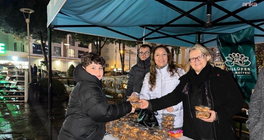 Nilüfer Belediyesi, Berat Kandili’nde paylaşma geleneğini sürdürdü. İlçe genelinde 15