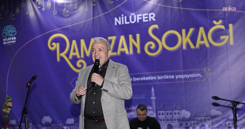 Nilüfer Belediyesi Halk Evi önünde kurulacak Nilüfer Ramazan Sokağı, 19