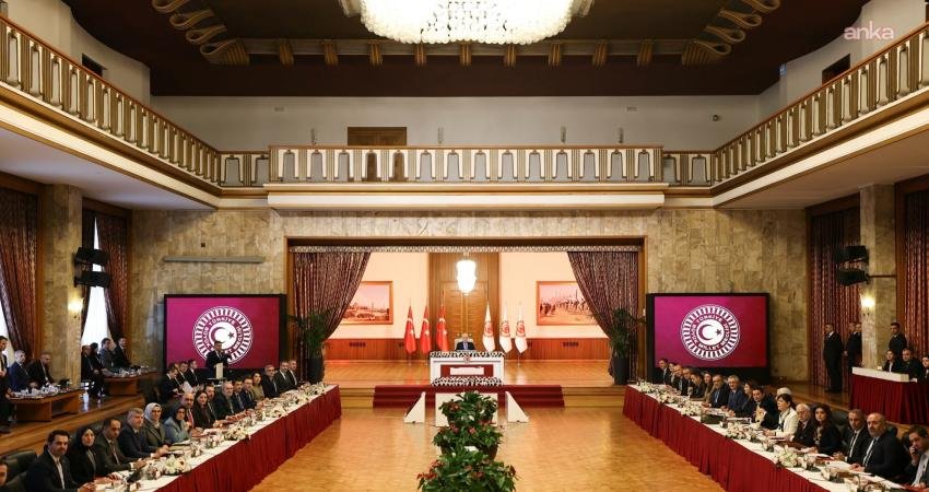 TBMM Başkanı Numan Kurtulmuş, Milli Dayanışma, Kardeşlik ve Demokrasi Komisyonu'nda kabul