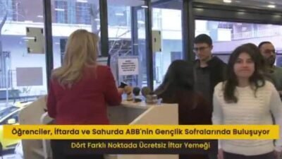 Ankara Büyükşehir Belediyesi, ramazan ayı boyunca kentin 4 farklı noktasında