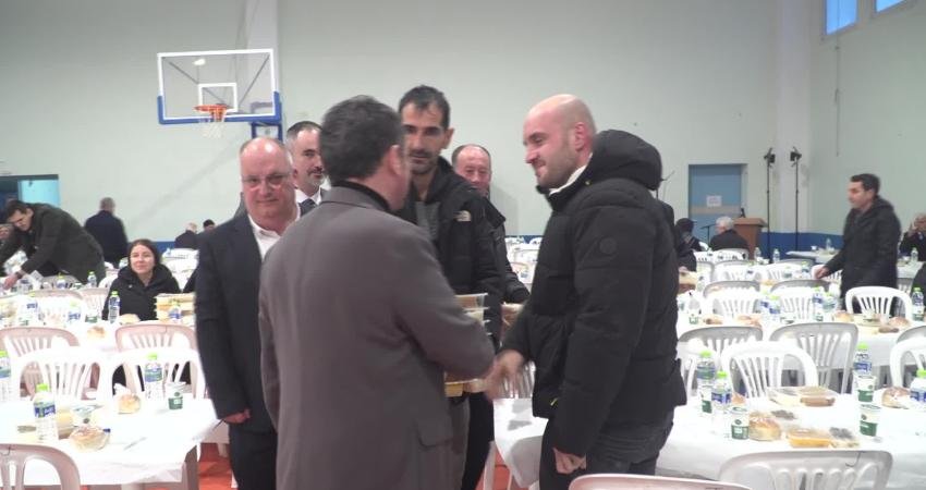 Osmangazi Belediyesi tarafından Batı Trakya’nın Kozlukebir Belediyesi’ne bağlı Domruköy’de iftar