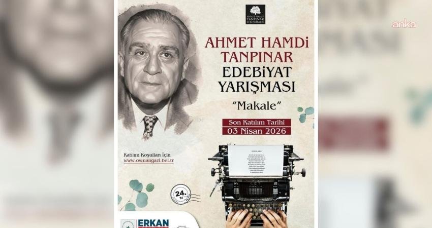 Osmangazi Belediyesi, Türk edebiyatının ustalarından Ahmet Hamdi Tanpınar anısına düzenlenen