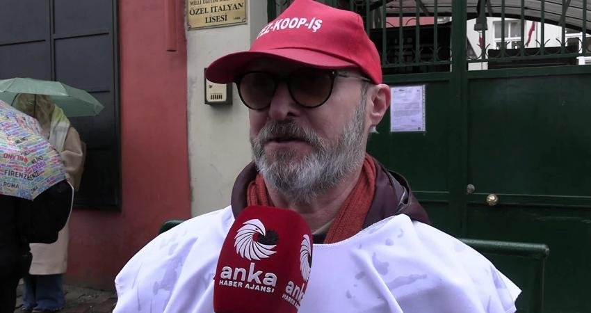 Özel İtalyan Lisesi’nde Türk öğretmenler grevde… “İtalyan öğretmenlerin maaşı ile bizim maaşımızın arasında yüzde 600 fark var” Özel İtalyan Lisesi’nde görev yapan Türk öğretmenler, toplu iş sözleşmesi