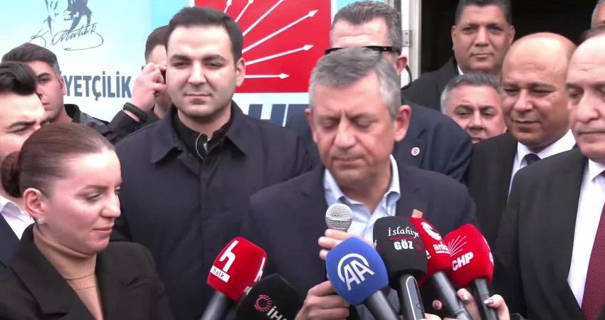 CHP Genel Başkanı Özgür Özel, Cumhurbaşkanı Recep Tayyip Erdoğan'a "insan