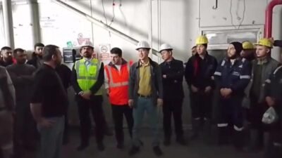 İzmir’in Kınık ilçesinde faaliyet gösteren Polyak Eynez Maden’de yaşanan ücret