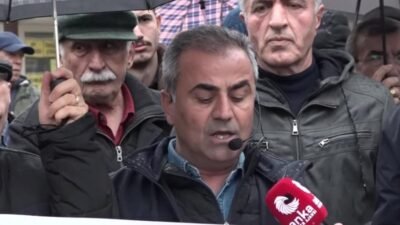 Malatya Emek ve Demokrasi Platformu, Turan Emeksiz Caddesi üst kavşağında,