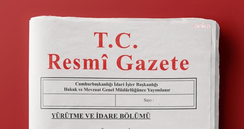 Cumhurbaşkanı Recep Tayyip Erdoğan'ın imzasıyla yayımlanan karara göre, Adalet Bakanlığı'na