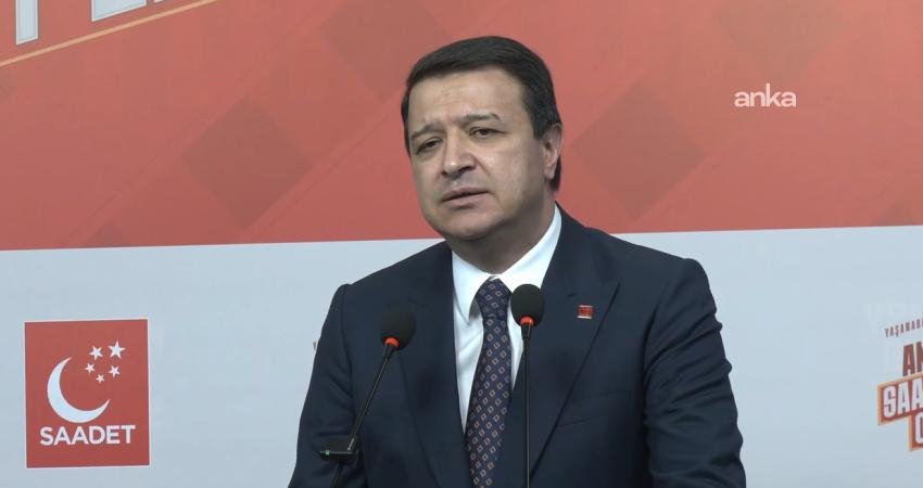 Saadet Partisi Genel Başkanı Mahmut Arıkan, 2026 Genel Seçimlerinde elde