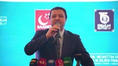Saadet Partisi Genel Başkanı Mahmut Arıkan, "Bugün sadece ülkeler, ekonomiler,