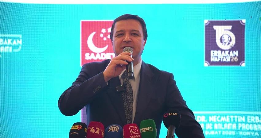 Saadet Partisi Genel Başkanı Mahmut Arıkan, "Bugün sadece ülkeler, ekonomiler,