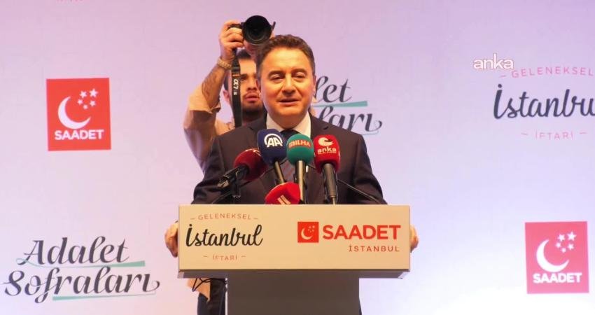 DEVA Partisi Genel Başkanı Ali Babacan, Türkiye'de yoksulluğun derinleştiğine dikkati