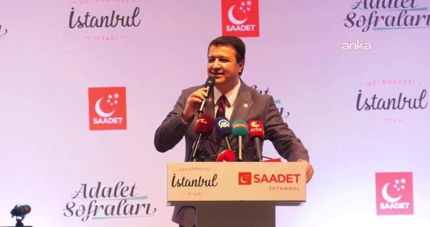  Saadet Partisi Genel Başkanı Mahmut Arıkan, "Saadet Partisi olarak kutuplaşmayı
