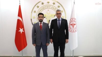 Sağlık Bakanı Kemal Memişoğlu, Suriye Sağlık Bakanı Musab Nizal el-Ali