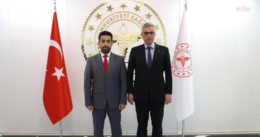 Sağlık Bakanı Kemal Memişoğlu, Suriye Sağlık Bakanı Musab Nizal el-Ali