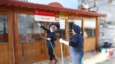 Ramazan ayının yaklaşmasıyla birlikte Seferihisar Belediyesi, ilçe genelindeki tüm ibadethanelerde