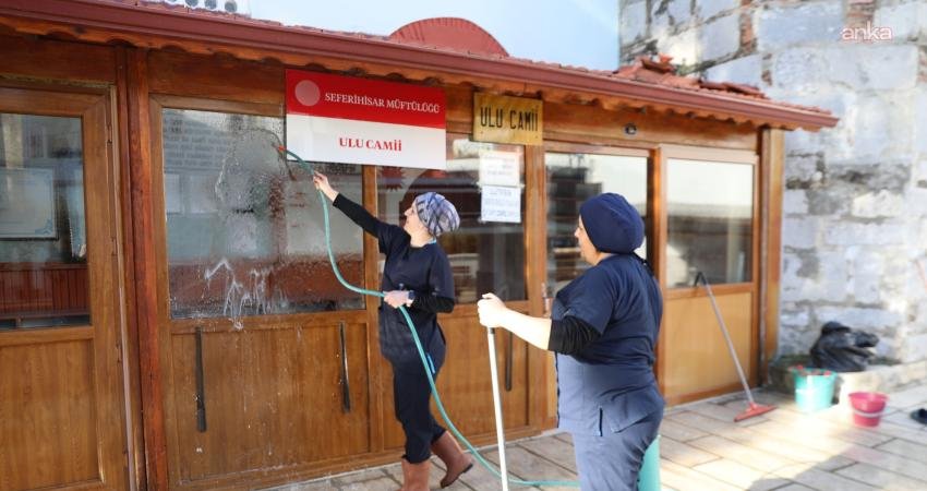 Ramazan ayının yaklaşmasıyla birlikte Seferihisar Belediyesi, ilçe genelindeki tüm ibadethanelerde